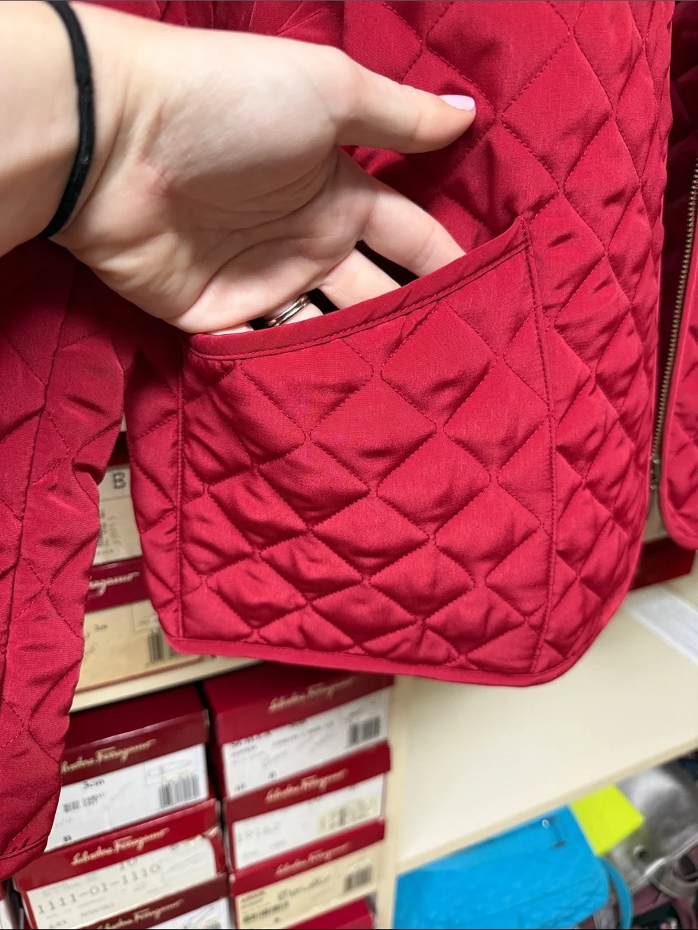 Vintage Pendleton Quilted Red Women's Jacket